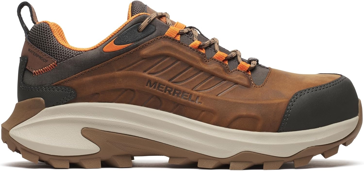 image:imageMerrell Mens 7895 Mens Moab Speed 2 Comp Toe Wp Low HikerLight Brown