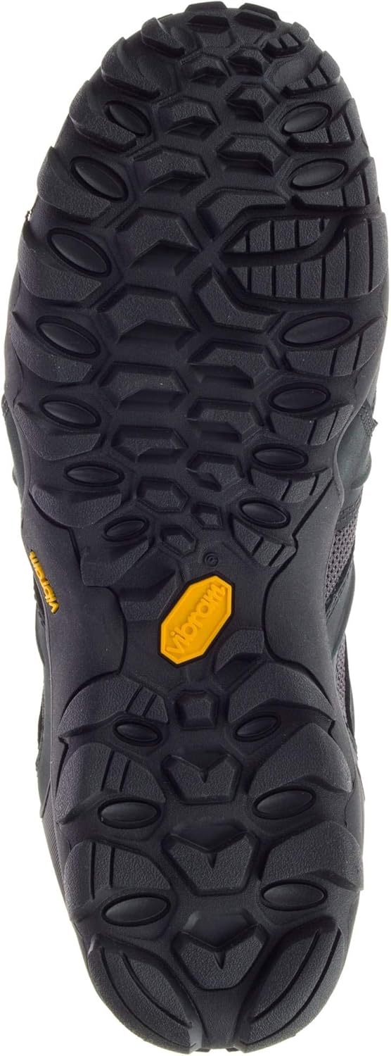 image:imageMerrell Mens Chameleon 8 Stretch Tactical Work Shoes Waterproof Nubuck amp Mesh Upper UltraLightweight Hiking Combat BootsBlackGrey