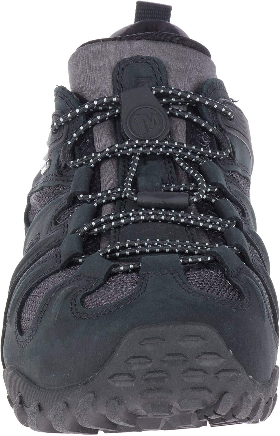 image:imageMerrell Mens Chameleon 8 Stretch Tactical Work Shoes Waterproof Nubuck amp Mesh Upper UltraLightweight Hiking Combat BootsBlackGrey