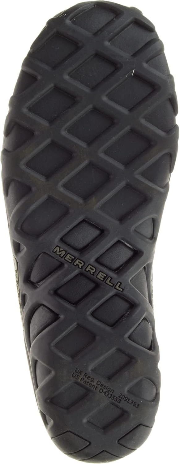 image:imageMerrell Mens Jungle Leather SlipOn ShoeBlack Nubuck