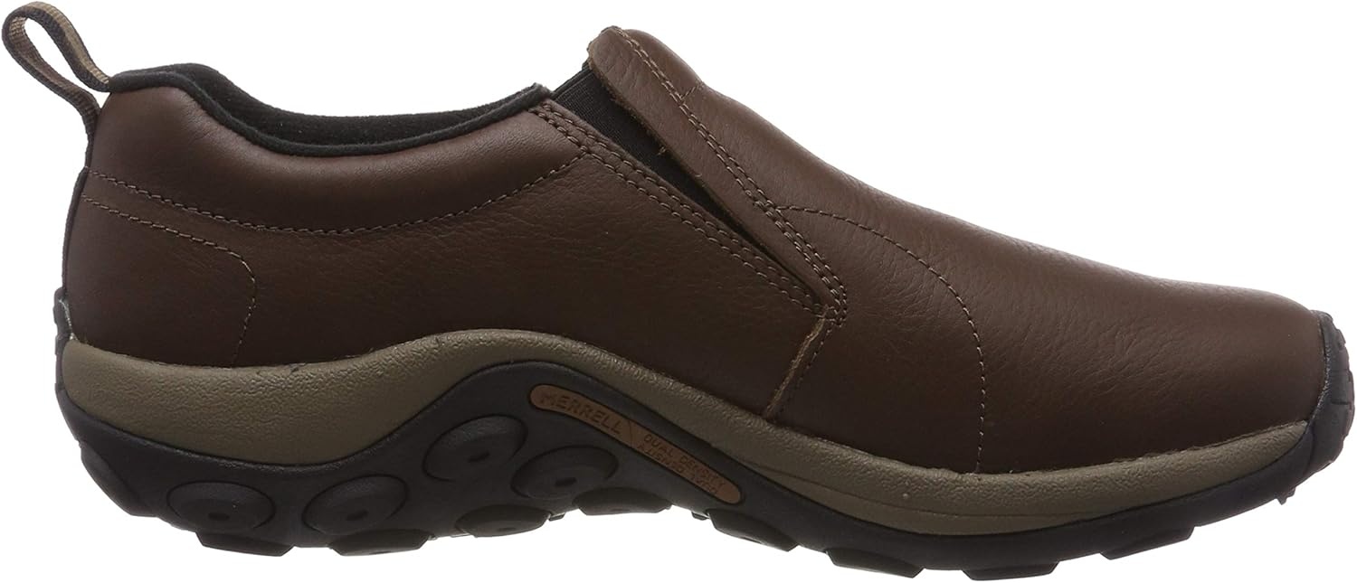 image:imageMerrell Mens Jungle Leather SlipOn ShoeBrown