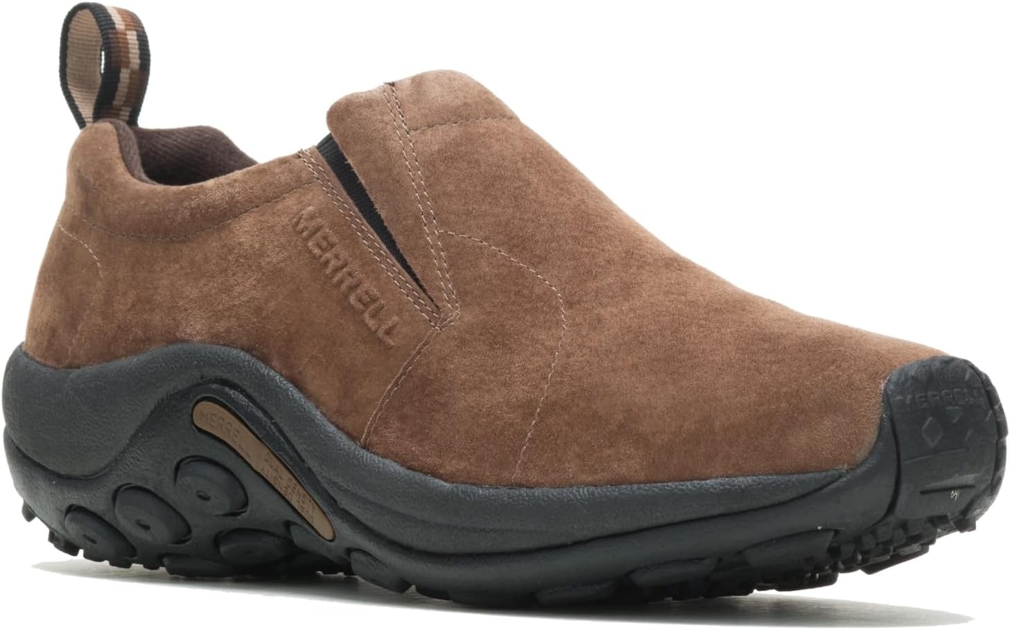 image:imageMerrell Mens Jungle Leather SlipOn ShoeDark Earth