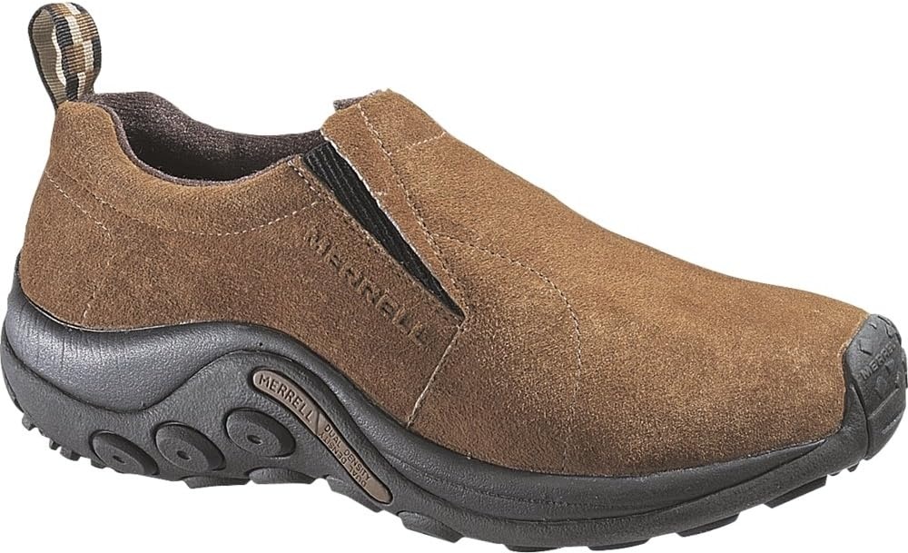 image:imageMerrell Mens Jungle Leather SlipOn ShoeDark Earth