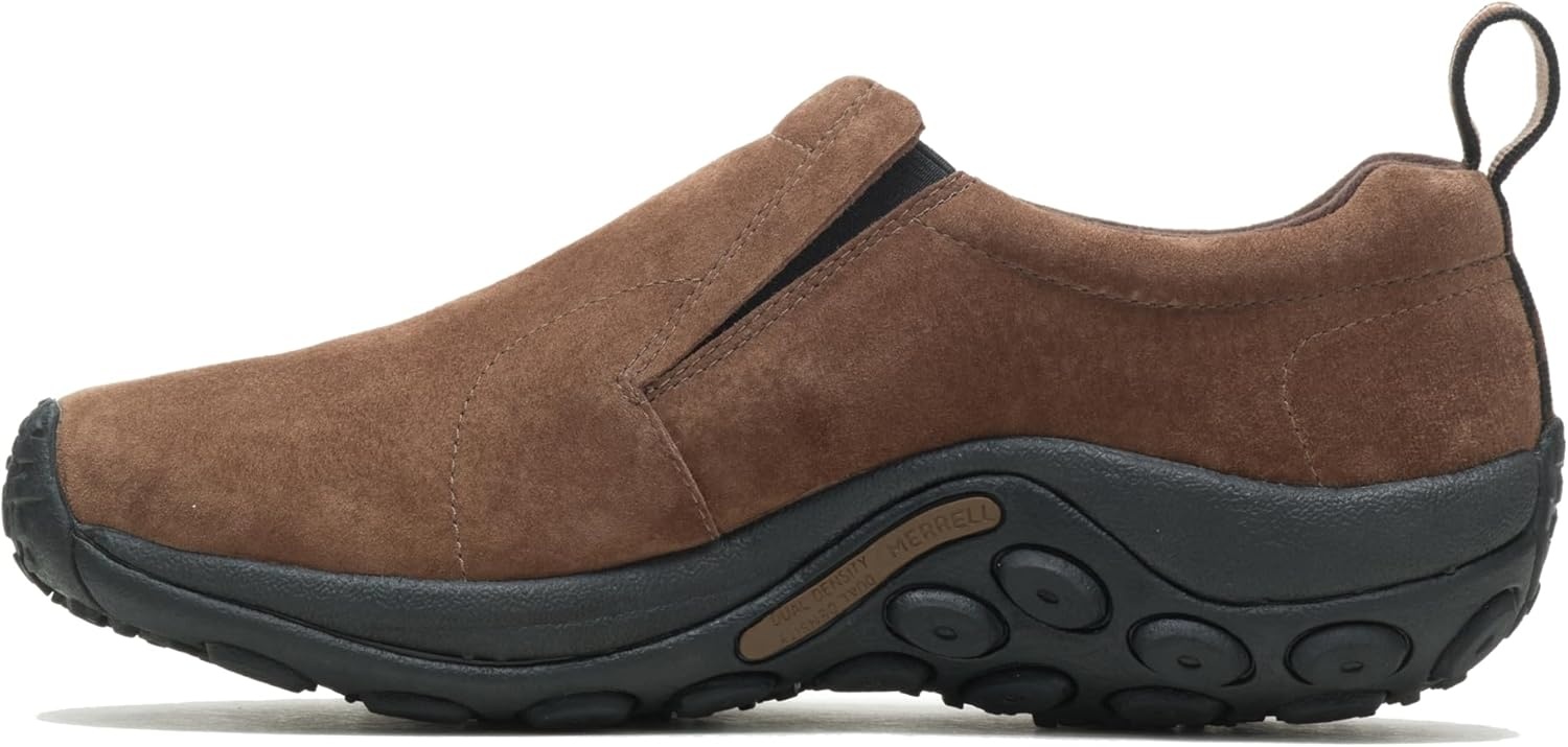 image:imageMerrell Mens Jungle Leather SlipOn ShoeDark Earth