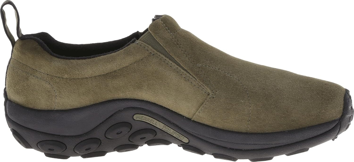 image:imageMerrell Mens Jungle Leather SlipOn ShoeDusty Olive