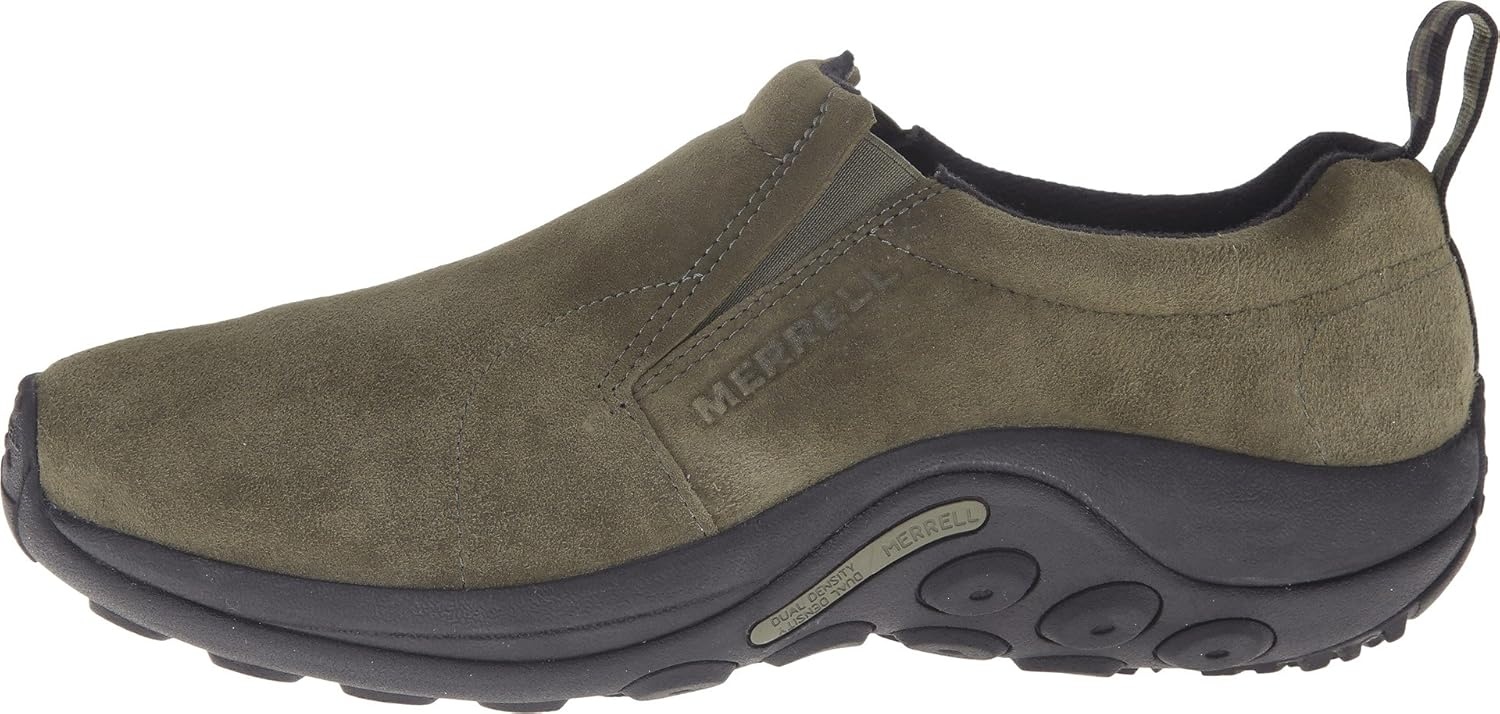 image:imageMerrell Mens Jungle Leather SlipOn ShoeDusty Olive