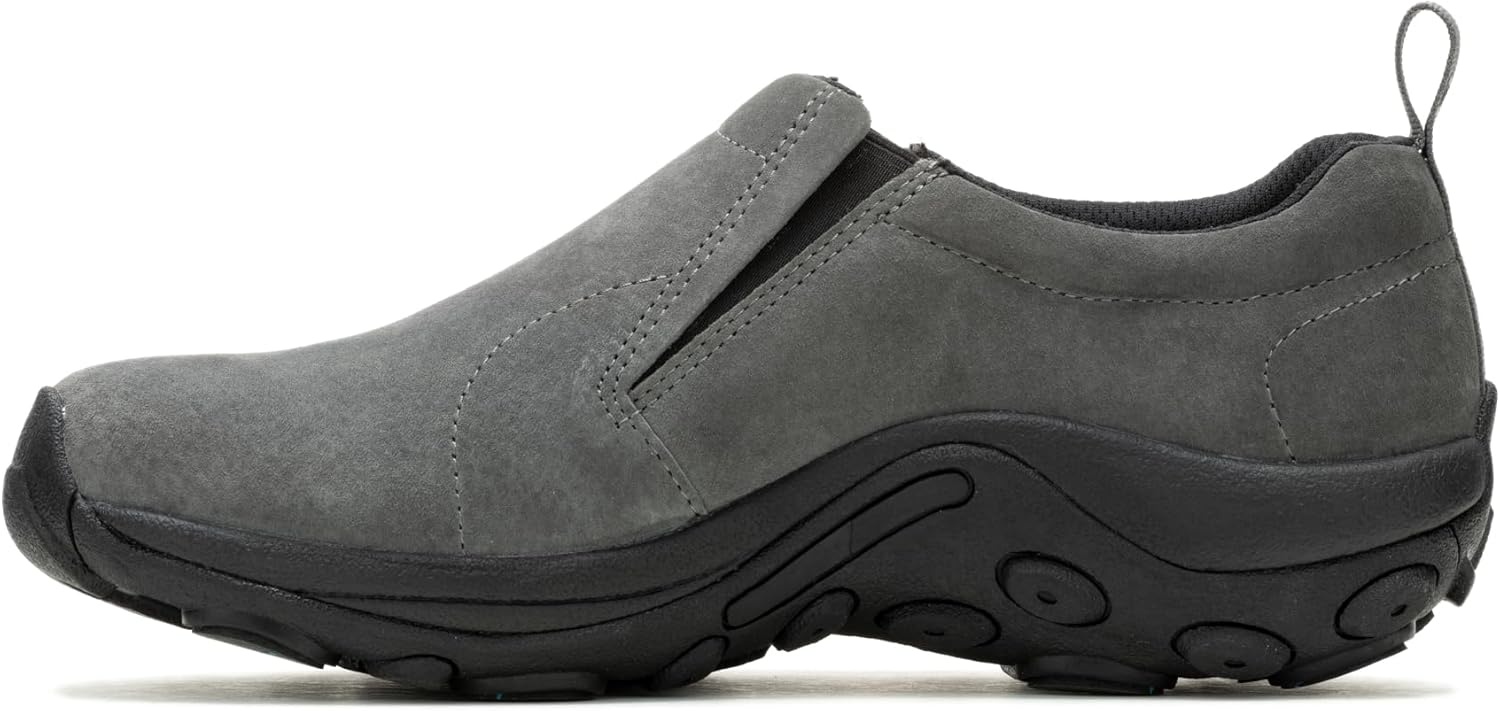 image:imageMerrell Mens Jungle Leather SlipOn ShoeIcePewter