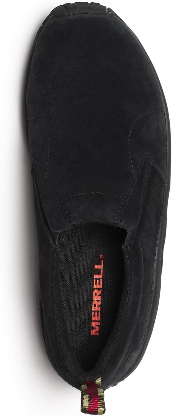 image:imageMerrell Mens Jungle Leather SlipOn ShoeMidnight Leather