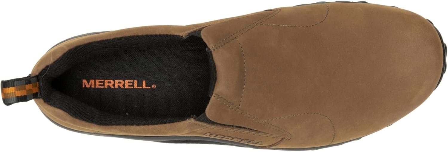 image:imageMerrell Mens Jungle Leather SlipOn ShoeNew Brown