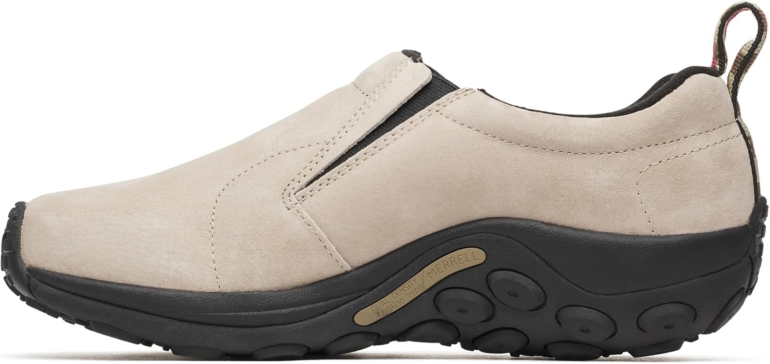 image:imageMerrell Mens Jungle Leather SlipOn ShoeTaupeBrown