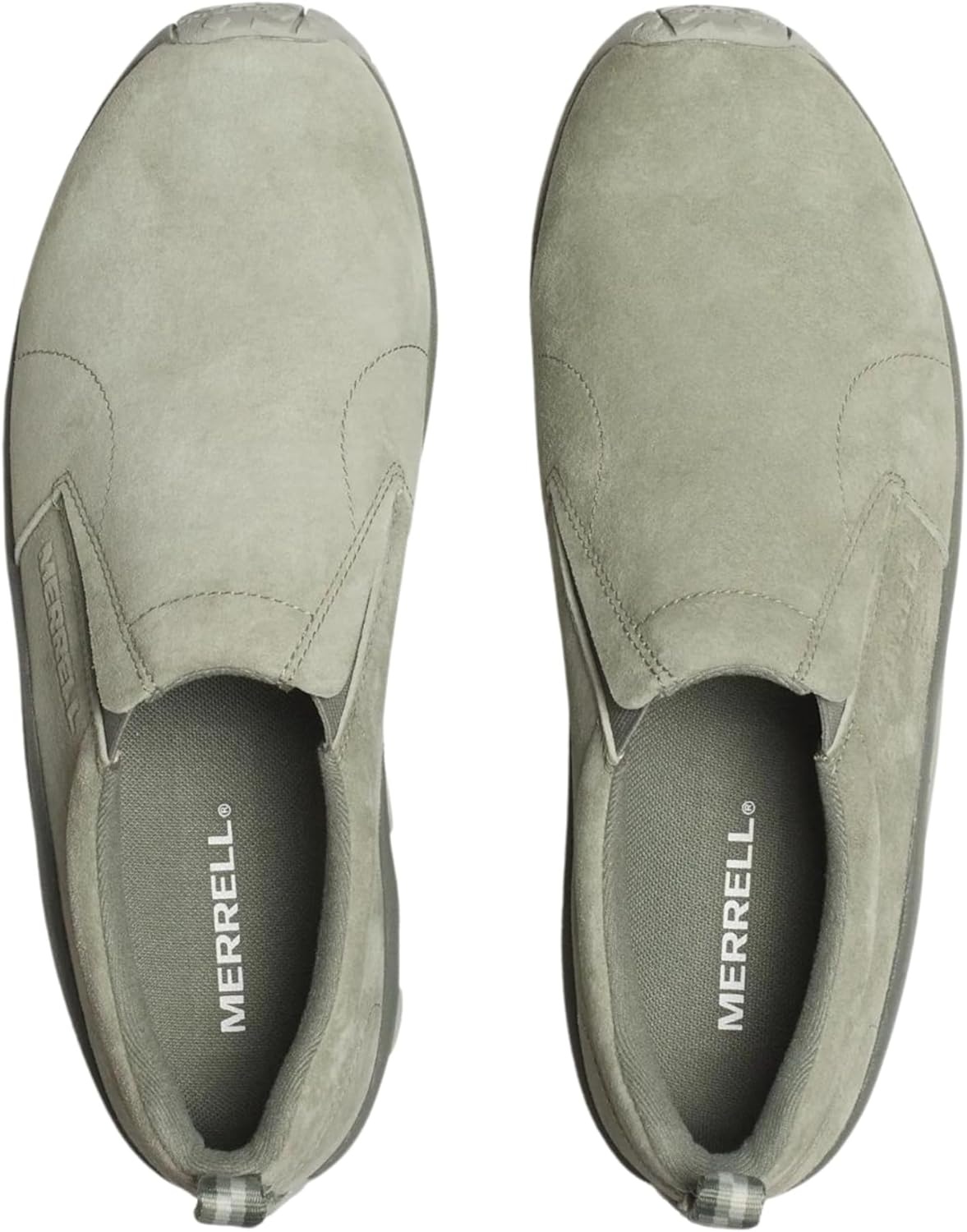image:imageMerrell Mens Jungle Leather SlipOn ShoeWhite Sage