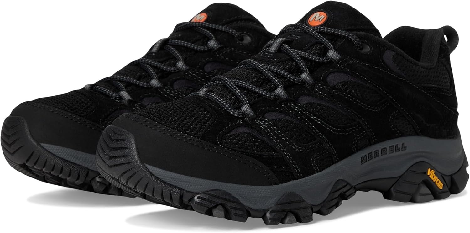 image:imageMerrell Mens Moab 3 Hiking ShoeBlack Night