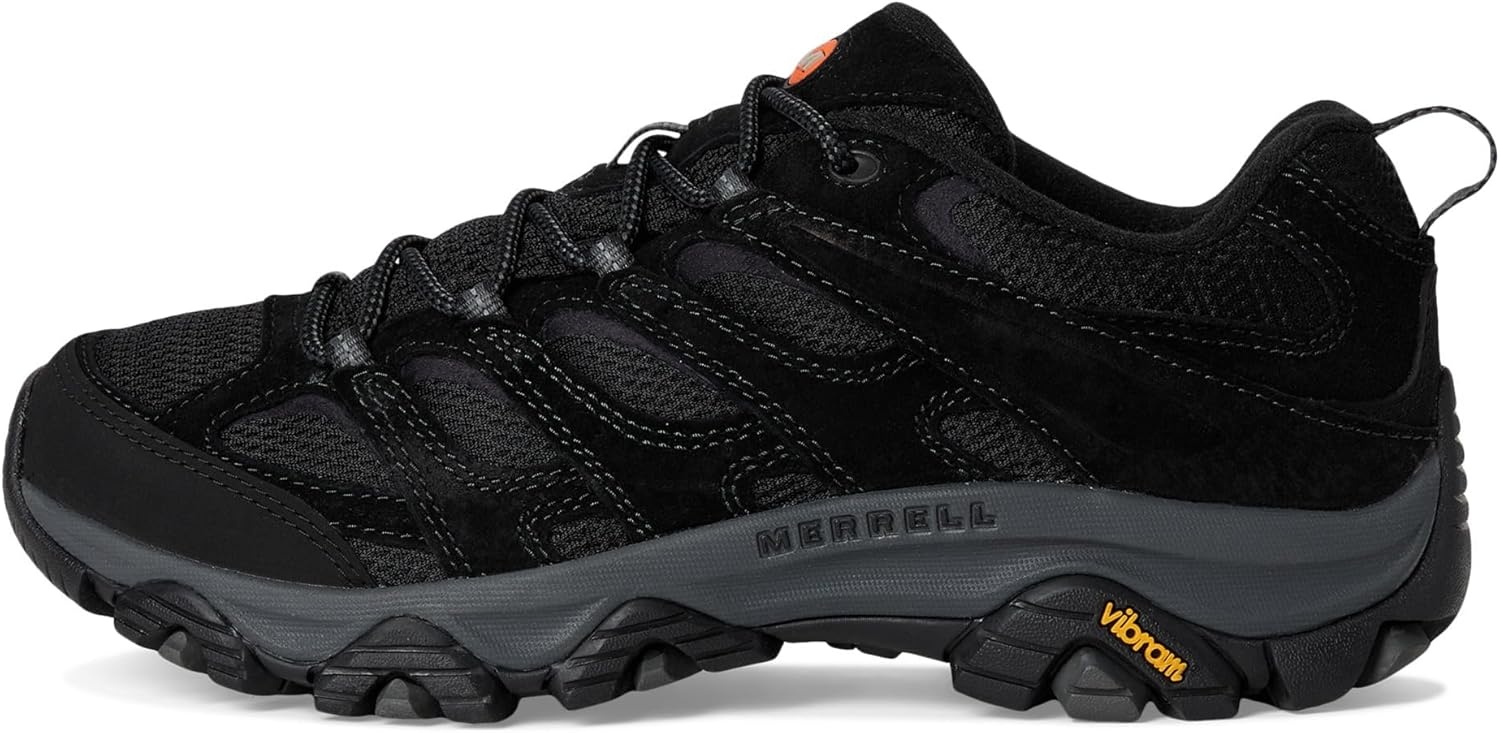 image:imageMerrell Mens Moab 3 Hiking ShoeBlack Night