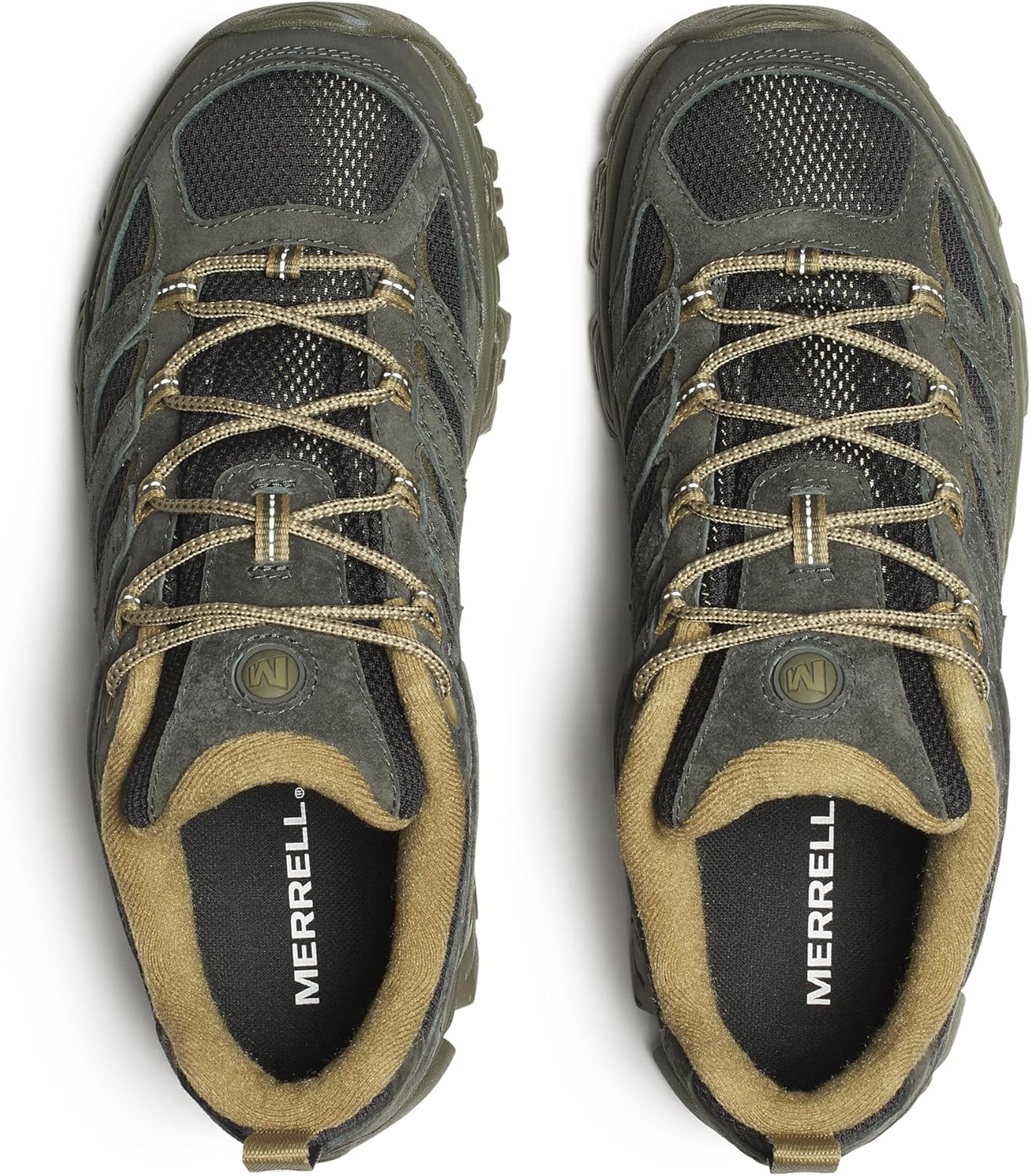 image:imageMerrell Mens Moab 3 Hiking ShoeBlackBeluga