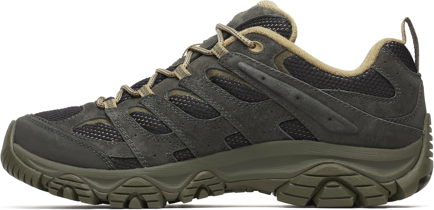 image:imageMerrell Mens Moab 3 Hiking ShoeBlackBeluga