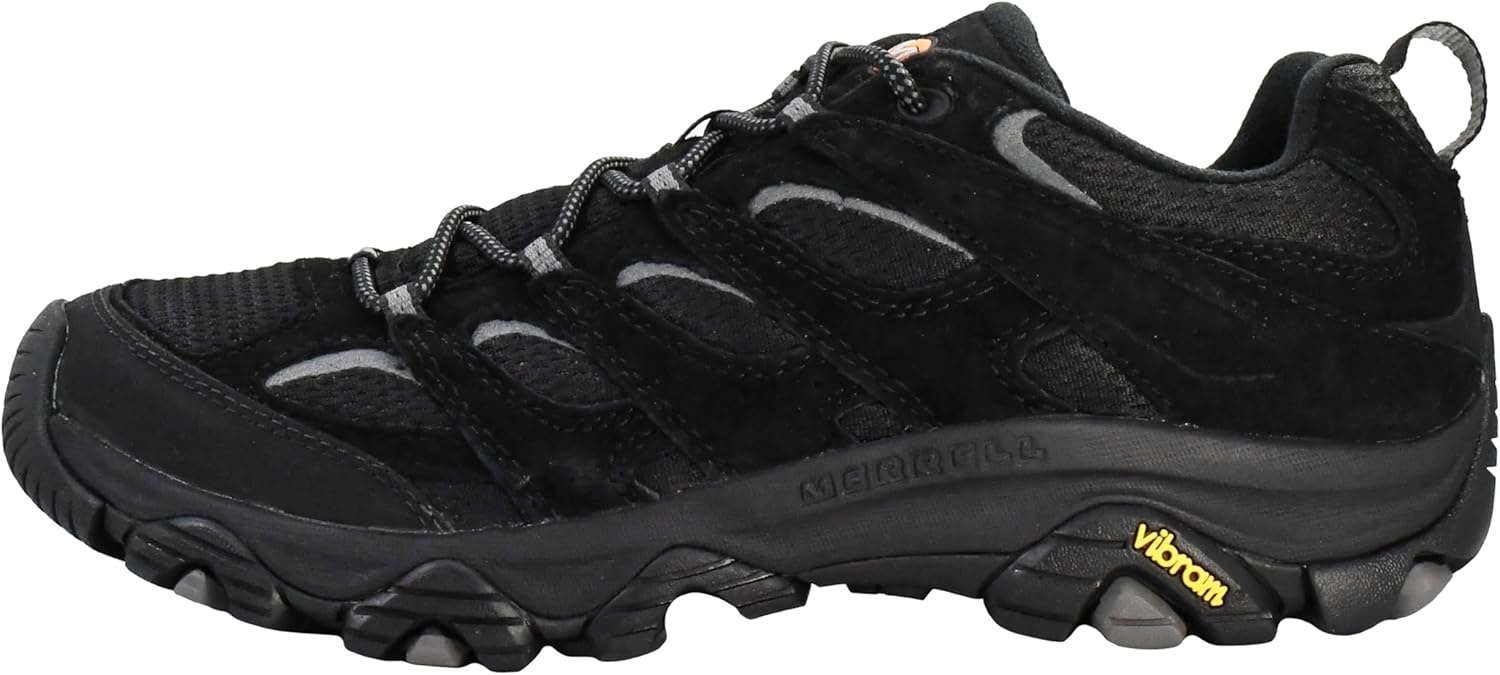 image:imageMerrell Mens Moab 3 Hiking ShoeBlackBlack
