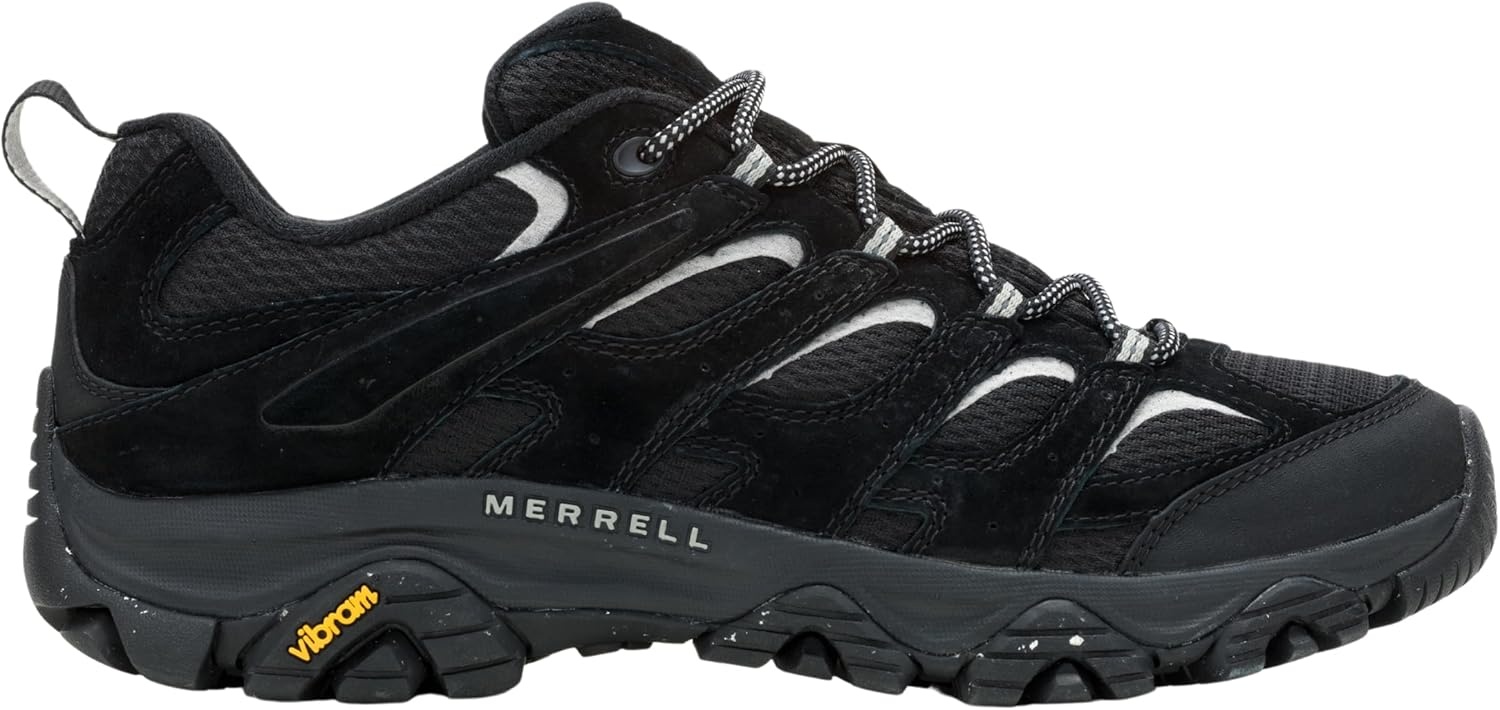 image:imageMerrell Mens Moab 3 Hiking ShoeBlackPaloma