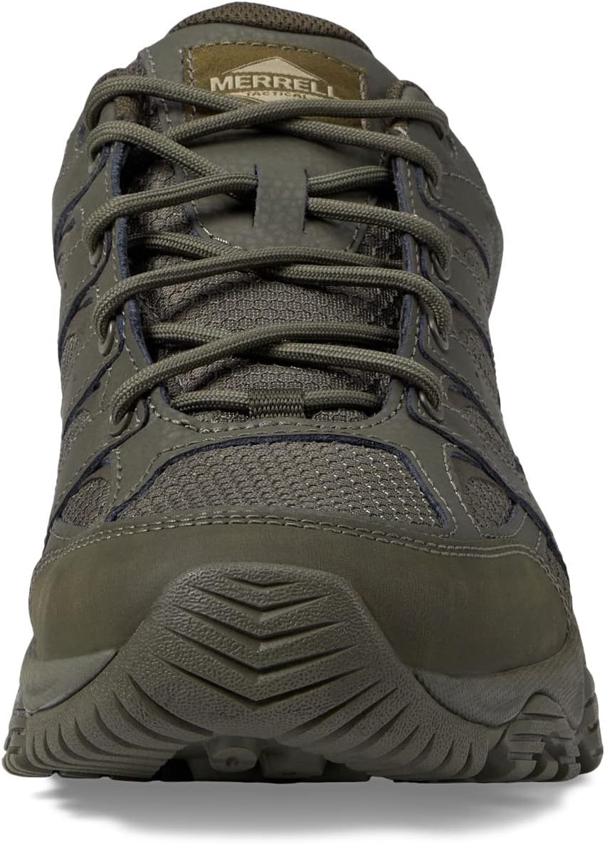 image:imageMerrell Mens Moab 3 Low Tactical Work ShoesDark Olive