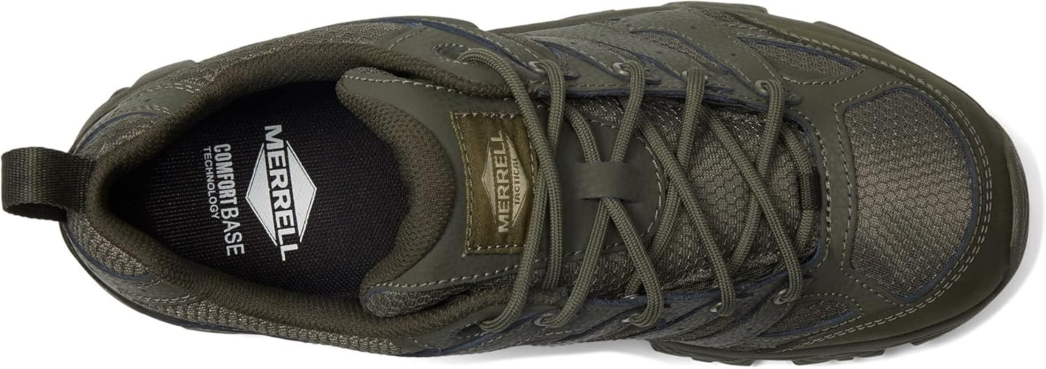 image:imageMerrell Mens Moab 3 Low Tactical Work ShoesDark Olive