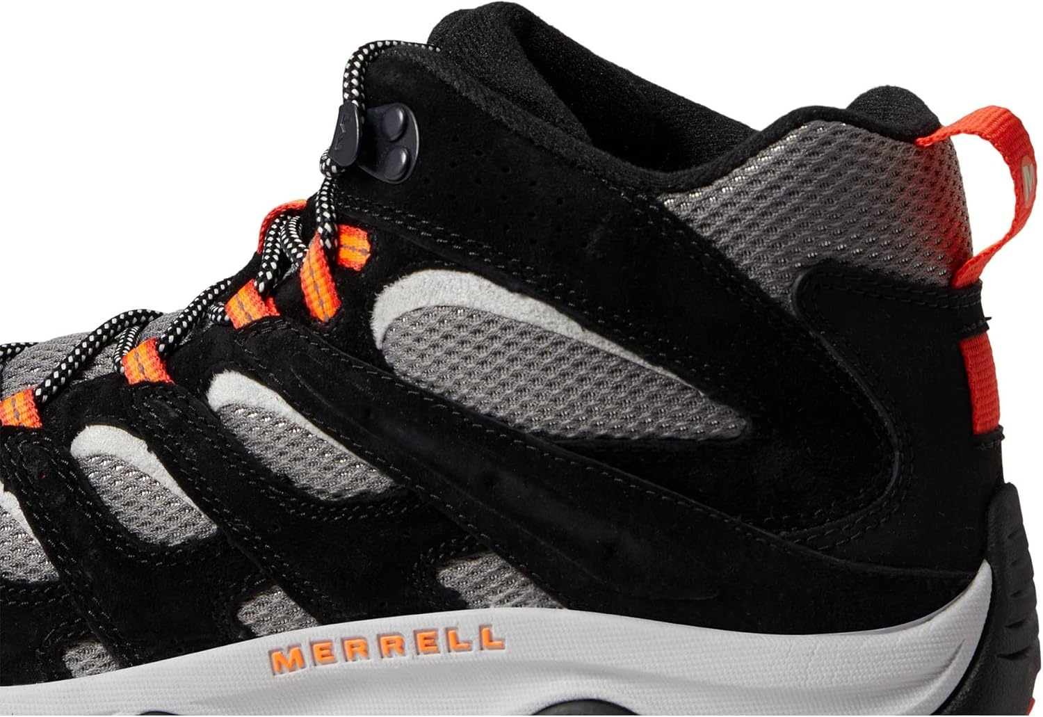 image:imageMerrell Mens Moab 3 Mid Hiking BootBlackTangerine