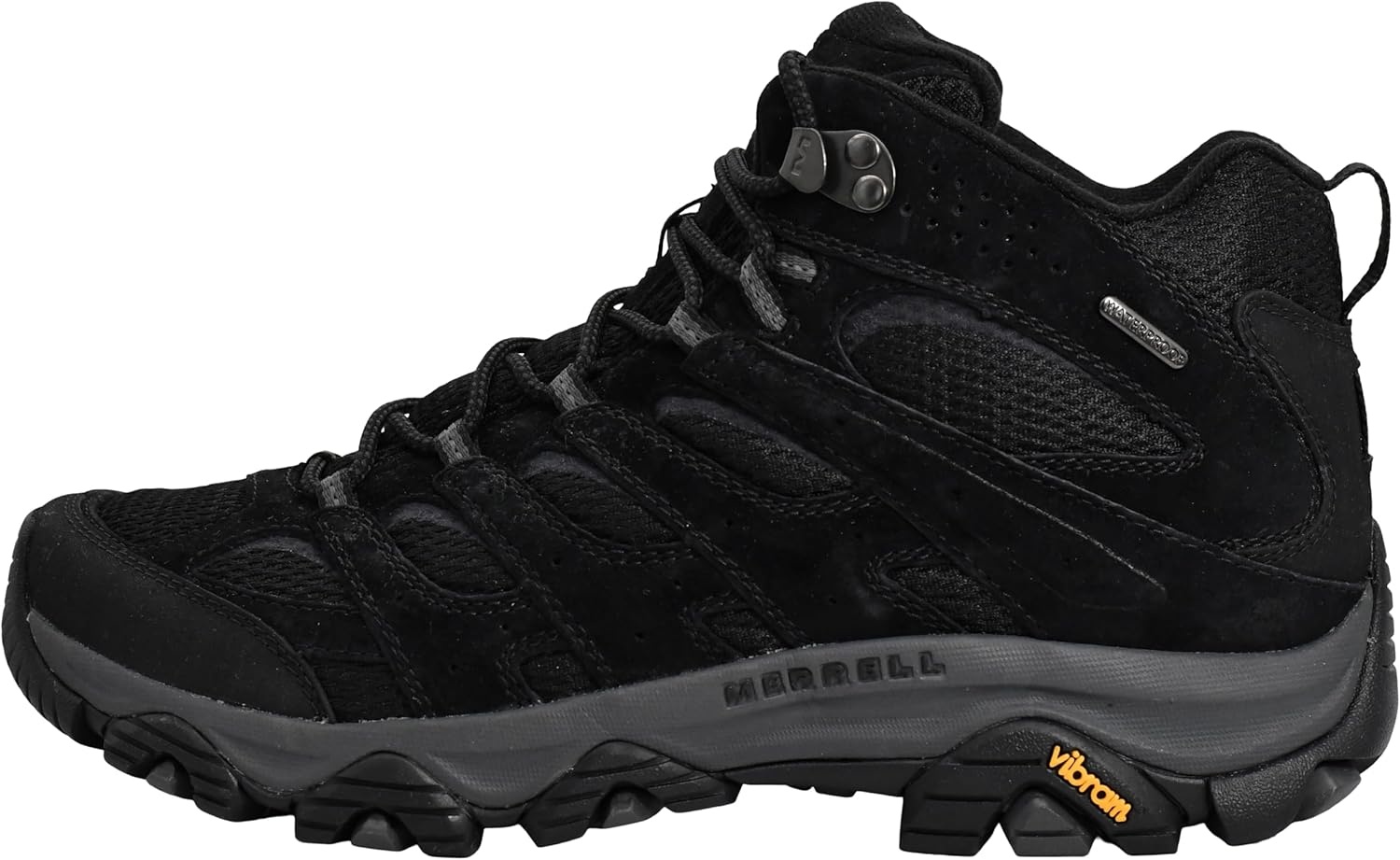 image:imageMerrell Mens Moab 3 Mid Waterproof Hiking BootsBlack
