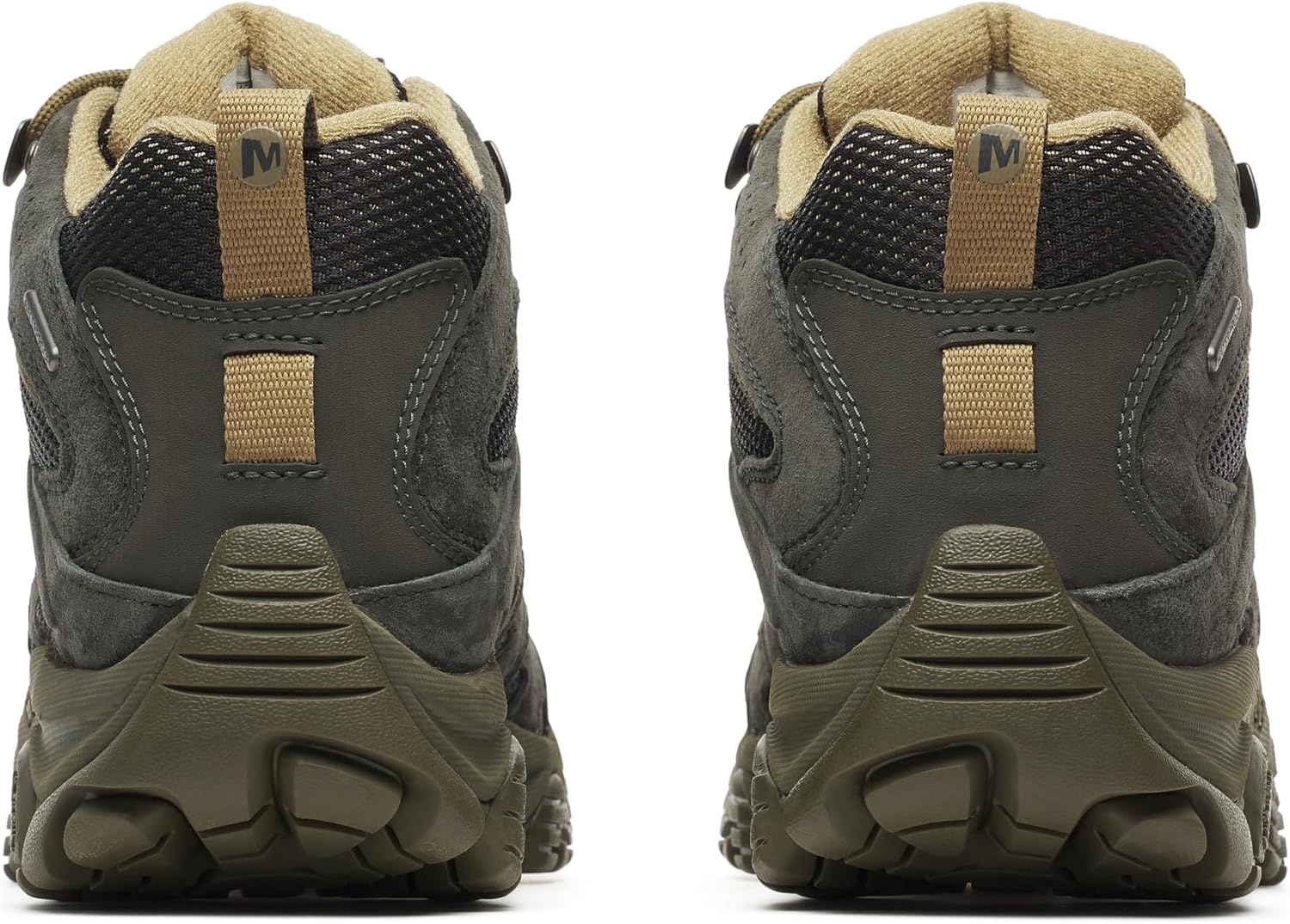 image:imageMerrell Mens Moab 3 Mid Waterproof Hiking BootsBlackBeluga