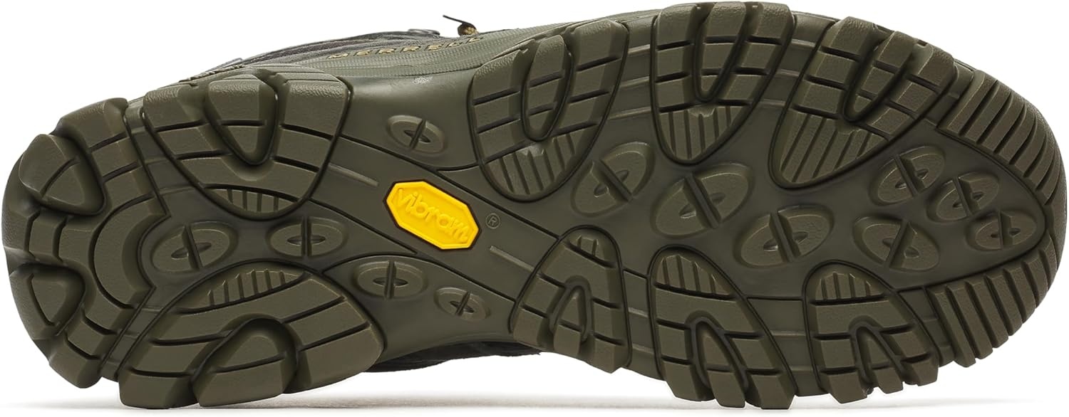 image:imageMerrell Mens Moab 3 Mid Waterproof Hiking BootsBlackBeluga
