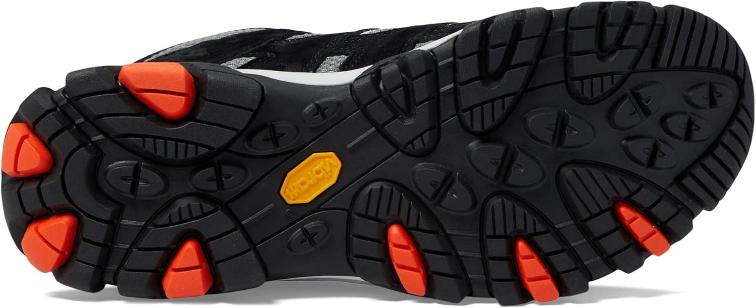 image:imageMerrell Mens Moab 3 Mid Waterproof Hiking BootsBlackTangerine