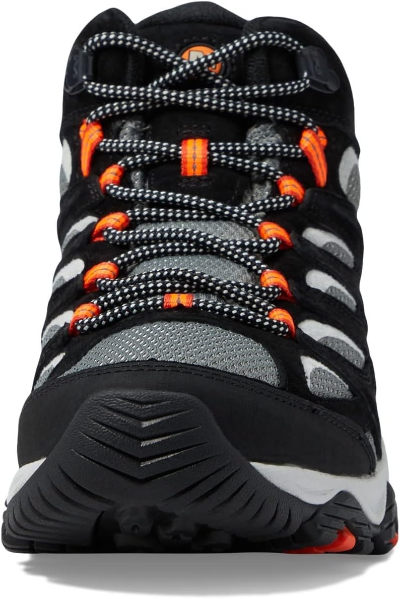 image:imageMerrell Mens Moab 3 Mid Waterproof Hiking BootsBlackTangerine