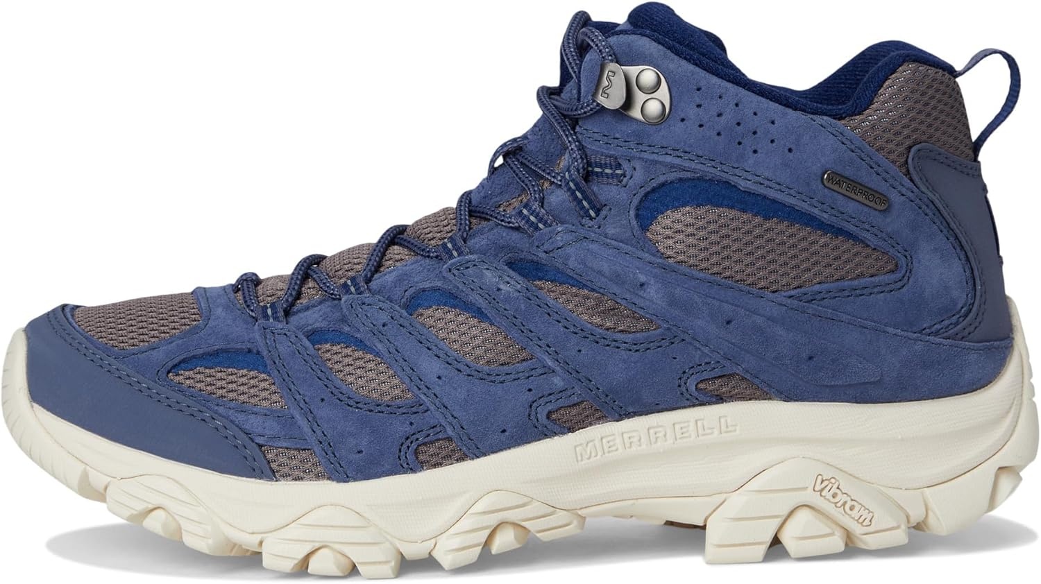 image:imageMerrell Mens Moab 3 Mid Waterproof Hiking BootsGreystone
