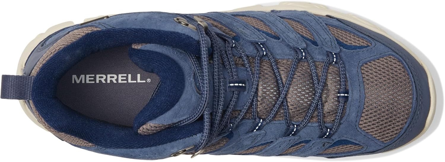 image:imageMerrell Mens Moab 3 Mid Waterproof Hiking BootsGreystone