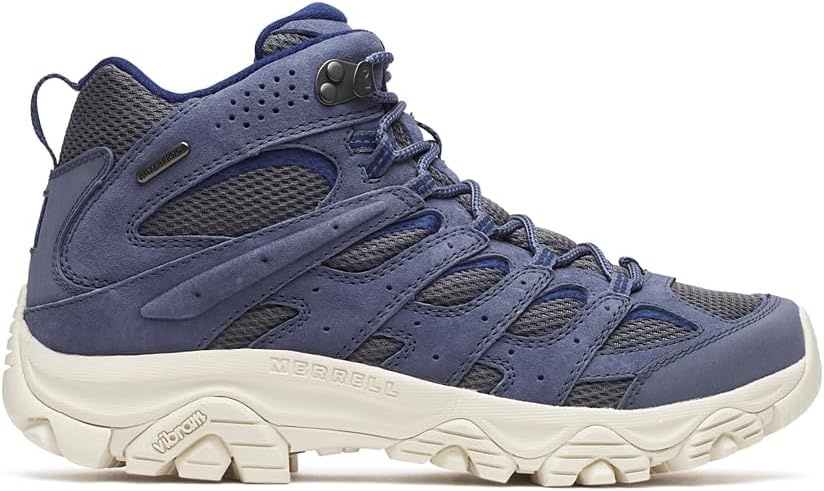 image:imageMerrell Mens Moab 3 Mid Waterproof Hiking BootsGreystone