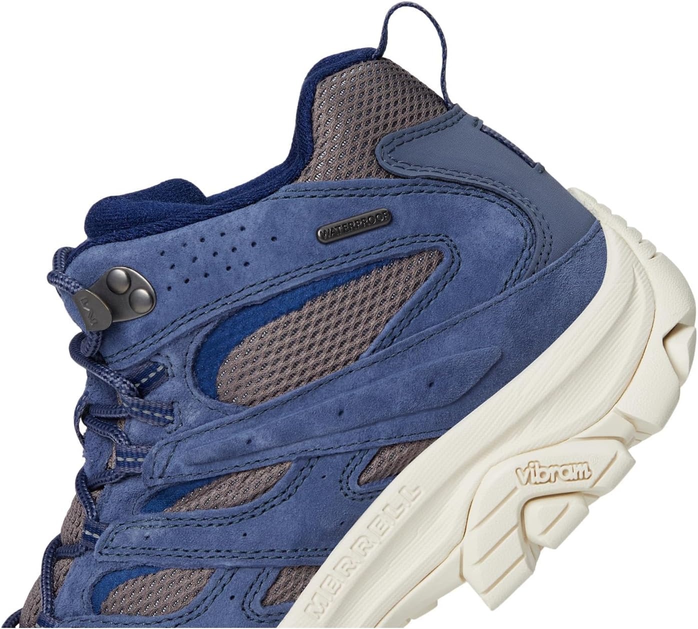 image:imageMerrell Mens Moab 3 Mid Waterproof Hiking BootsGreystone