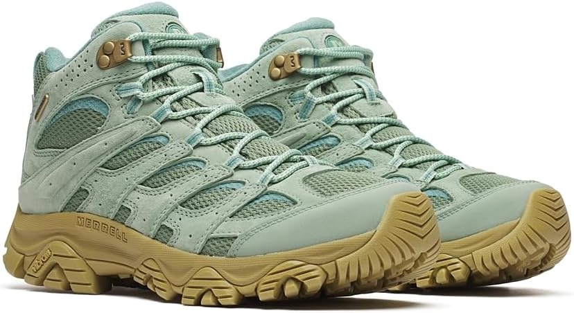 image:imageMerrell Mens Moab 3 Mid Waterproof Hiking BootsJuniper