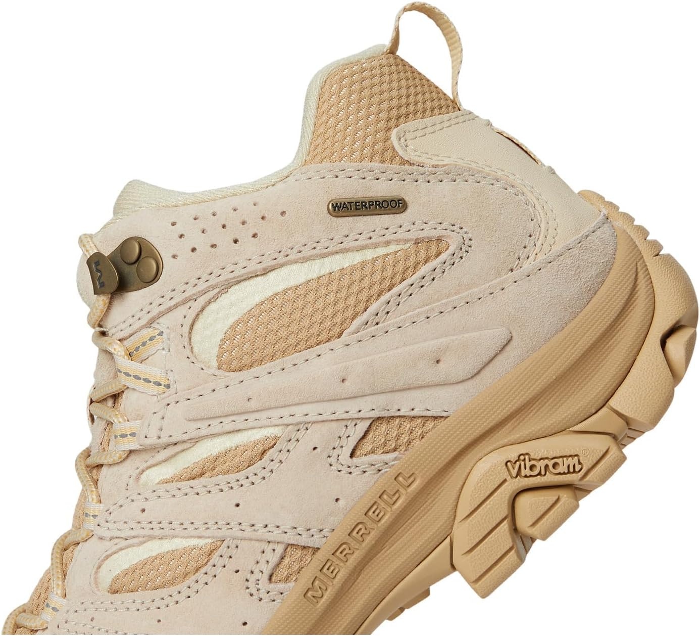 image:imageMerrell Mens Moab 3 Mid Waterproof Hiking BootsLatte