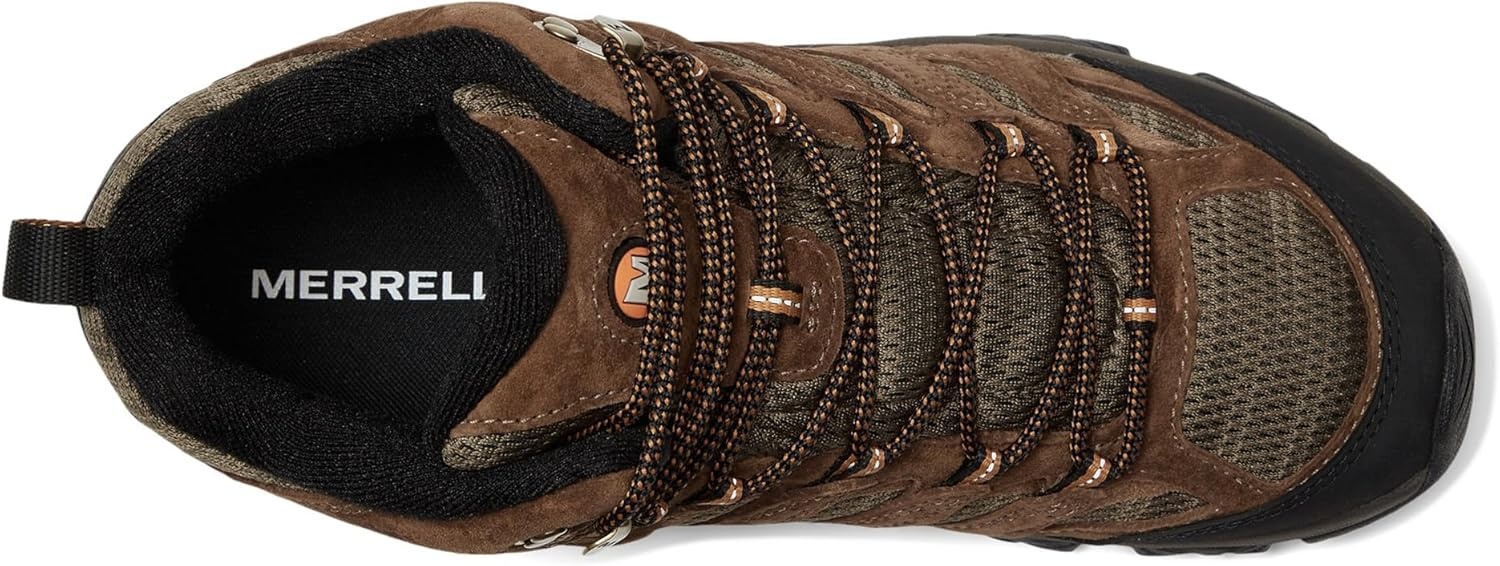 image:imageMerrell Mens Moab 3 Mid Waterproof Hiking BootsNew Earth
