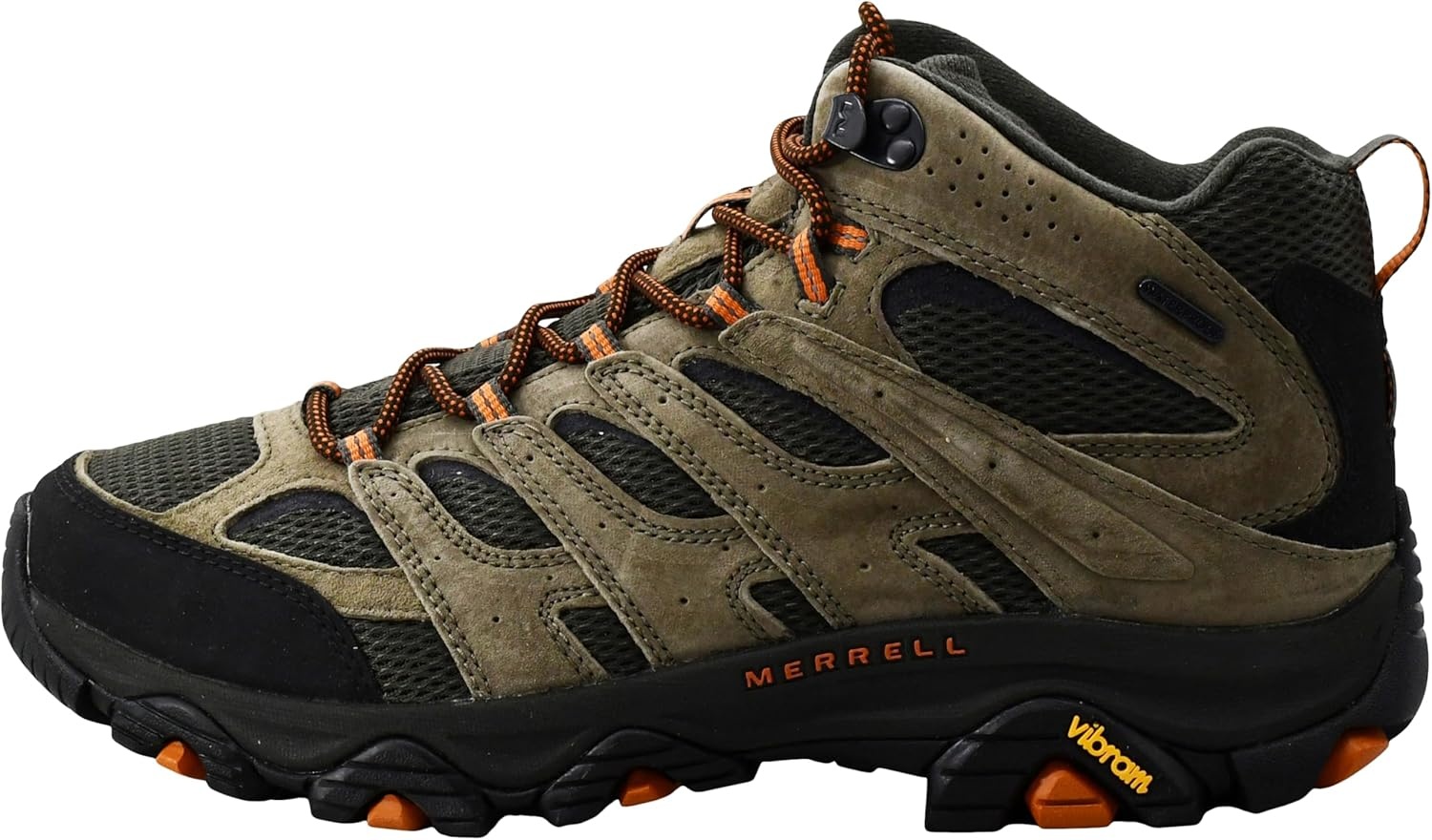 image:imageMerrell Mens Moab 3 Mid Waterproof Hiking BootsNew Olive