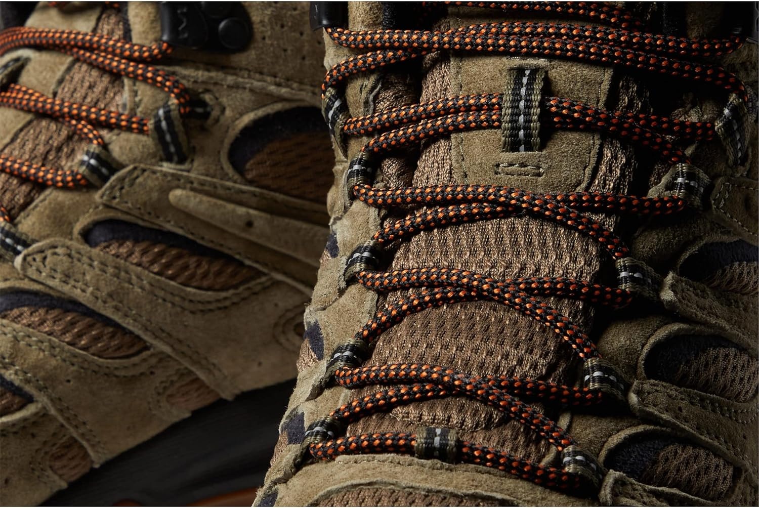 image:imageMerrell Mens Moab 3 Mid Waterproof Hiking BootsOliveGum