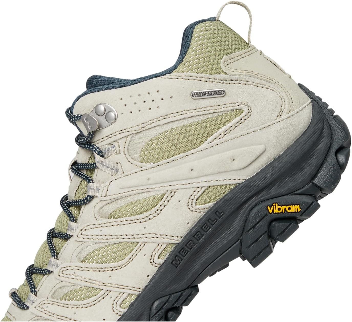 image:imageMerrell Mens Moab 3 Mid Waterproof Hiking BootsTalc