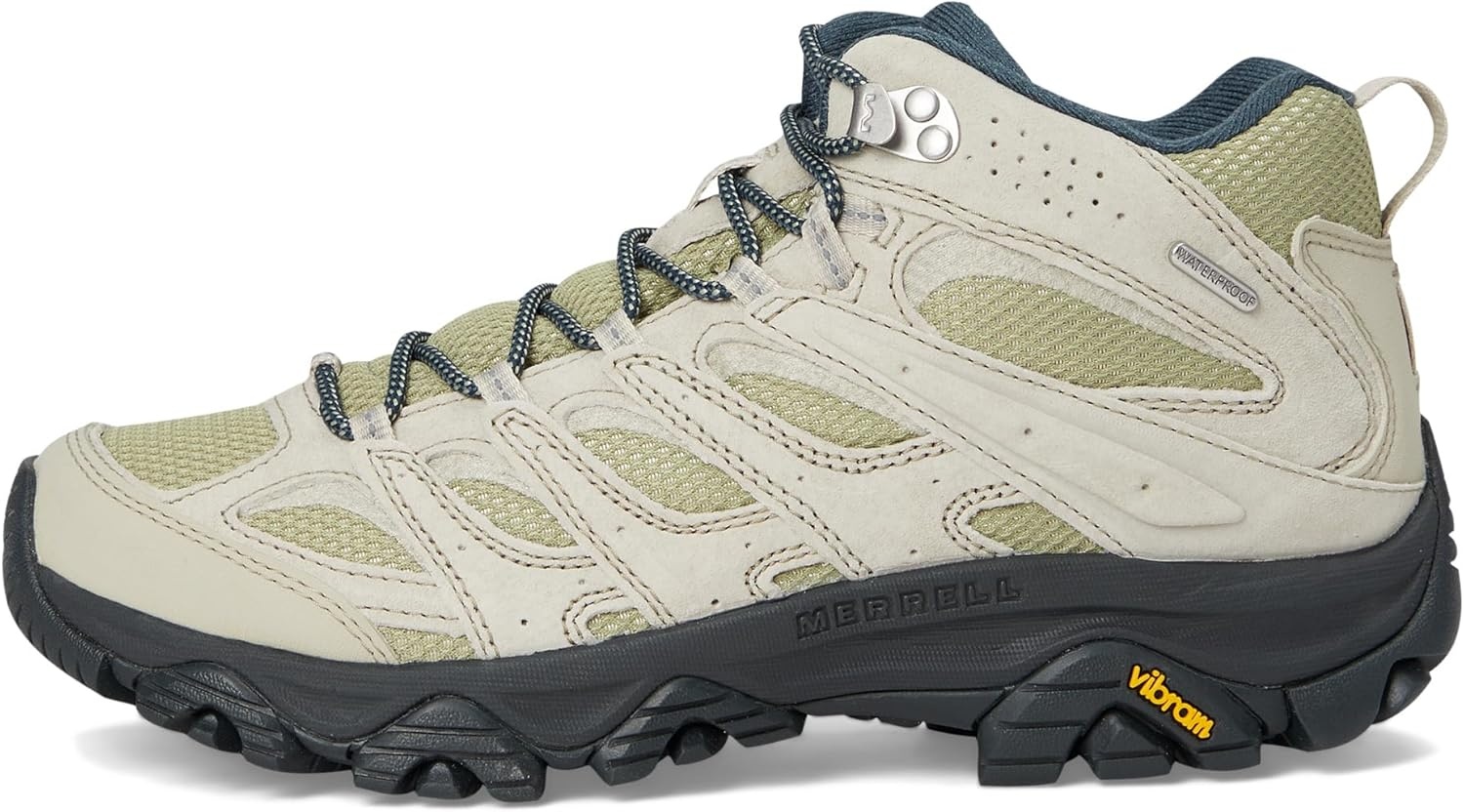 image:imageMerrell Mens Moab 3 Mid Waterproof Hiking BootsTalc