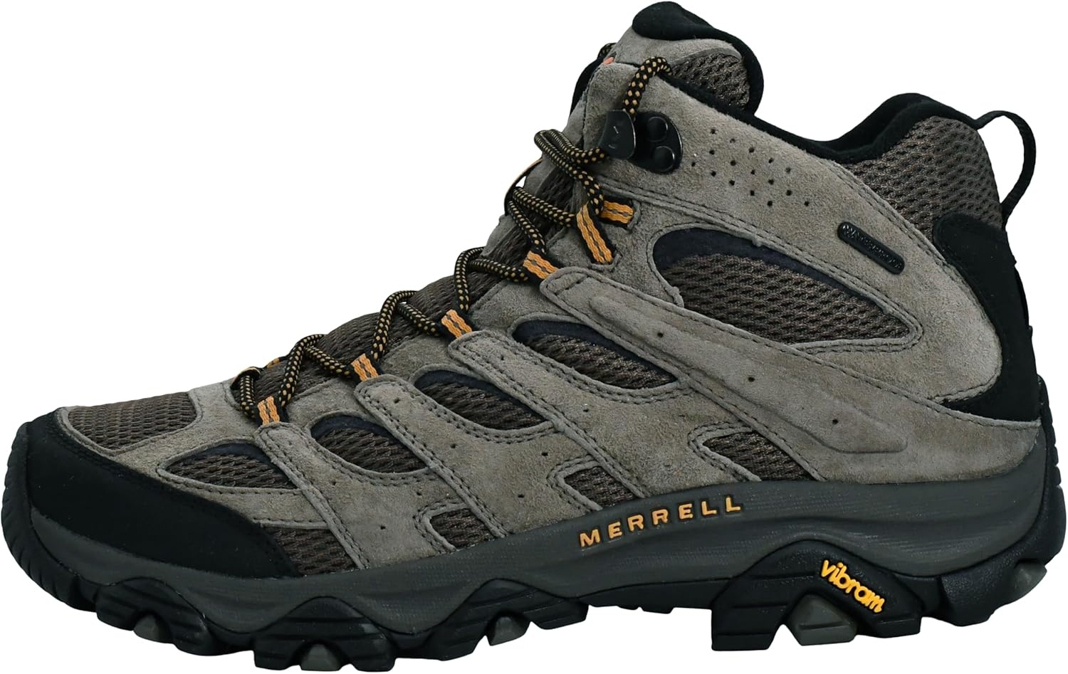 image:imageMerrell Mens Moab 3 Mid Waterproof Hiking BootsWalnut
