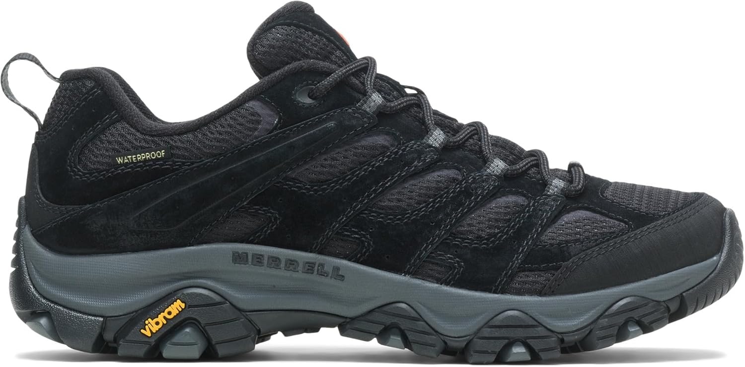 image:imageMerrell Mens Moab 3 Waterproof BootsDeep Black