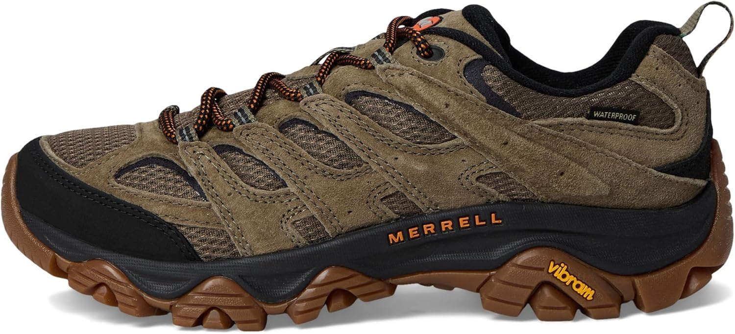 image:imageMerrell Mens Moab 3 Waterproof BootsOliveGum