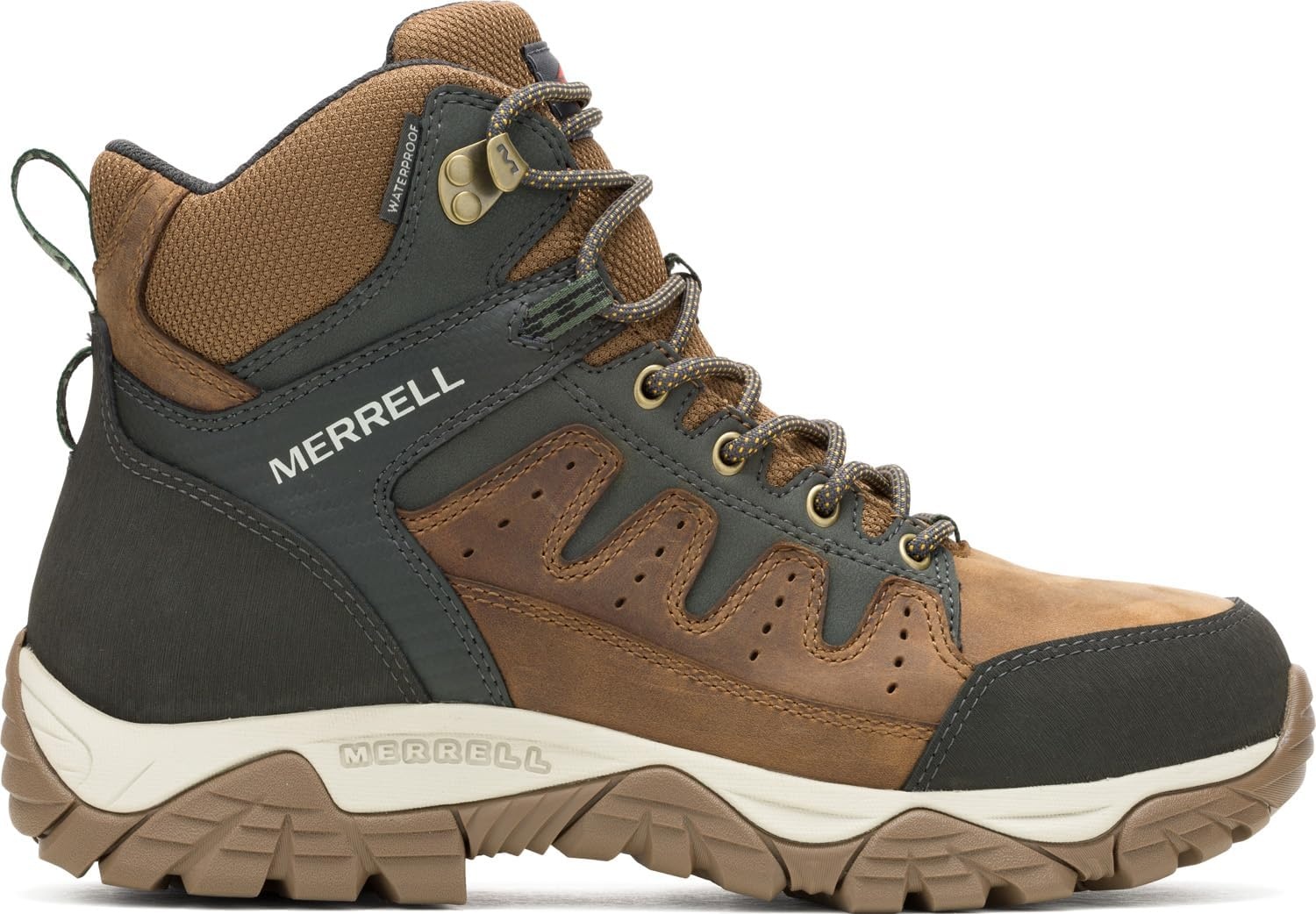 image:imageMerrell Mens Windoc Waterproof Steel Toe MidBrown