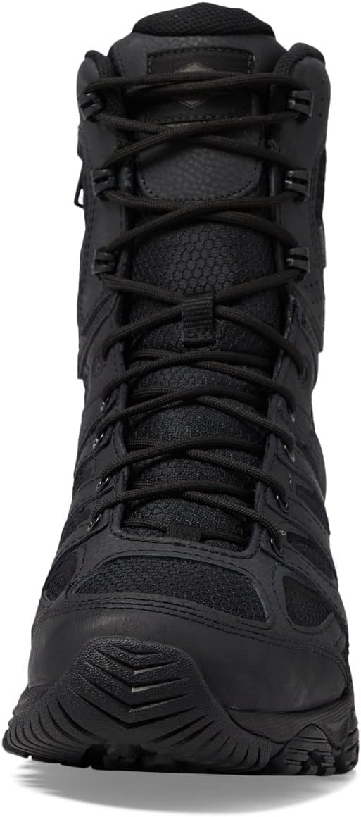 image:imageMerrell mens Moab 3 8 Inch Tactical Zip Waterproof BootBlack