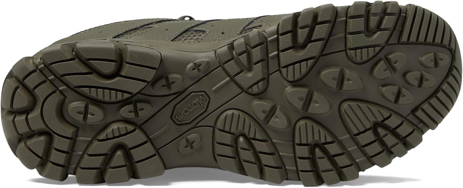 image:imageMerrell mens Moab 3 Tactical Mid Waterproof Boots Coated Leather amp Mesh Upper Combat Hiking Work ShoesDark Olive