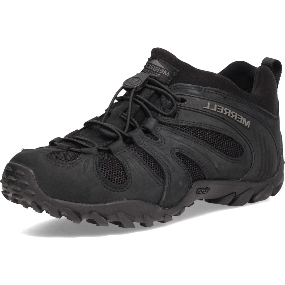 image:imageMerrell Mens Chameleon 8 Stretch Tactical Work Shoes Waterproof Nubuck amp Mesh Upper UltraLightweight Hiking Combat BootsBlack