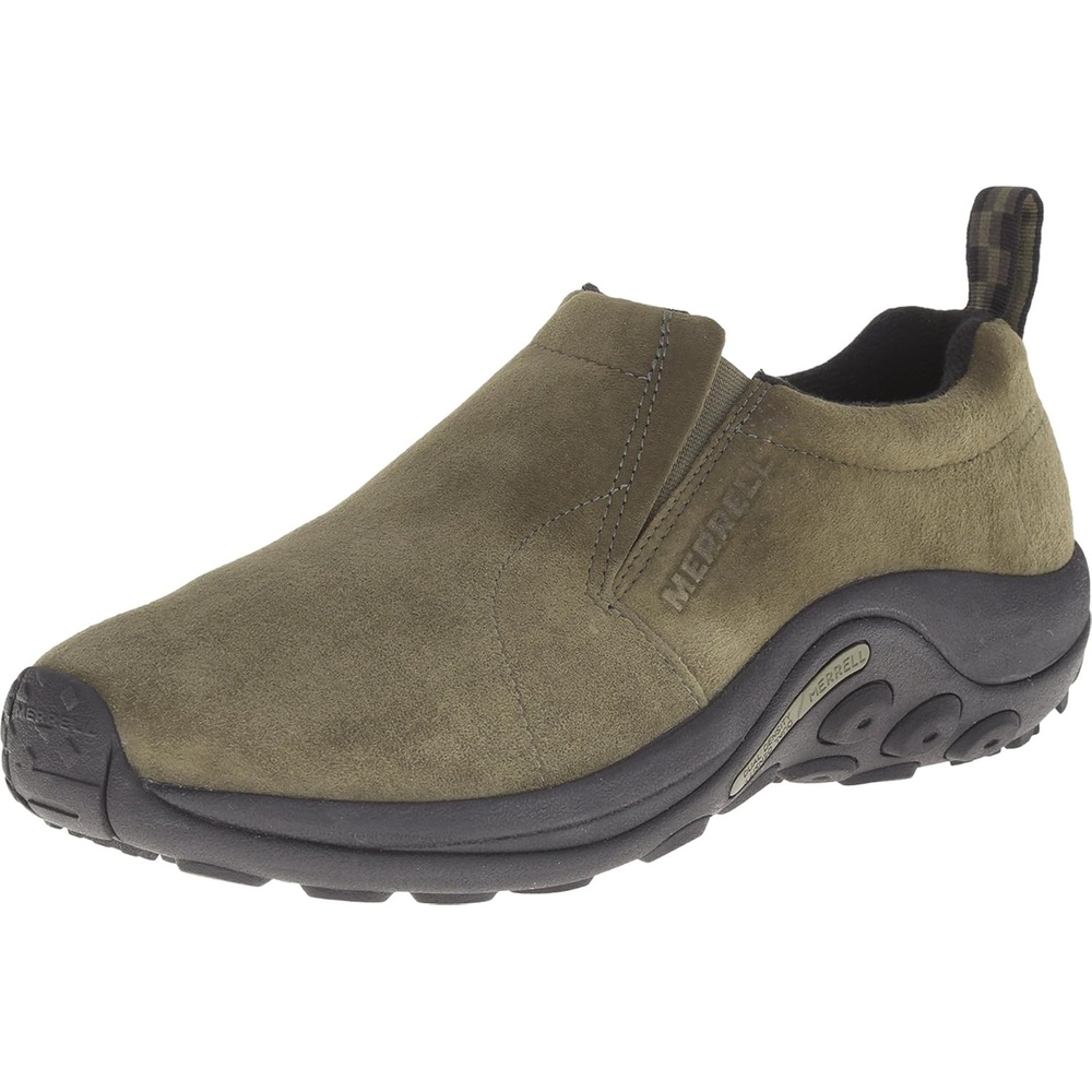 image:imageMerrell Mens Jungle Leather SlipOn ShoeDusty Olive