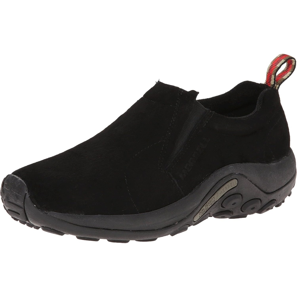 image:imageMerrell Mens Jungle Leather SlipOn ShoeMidnight Leather
