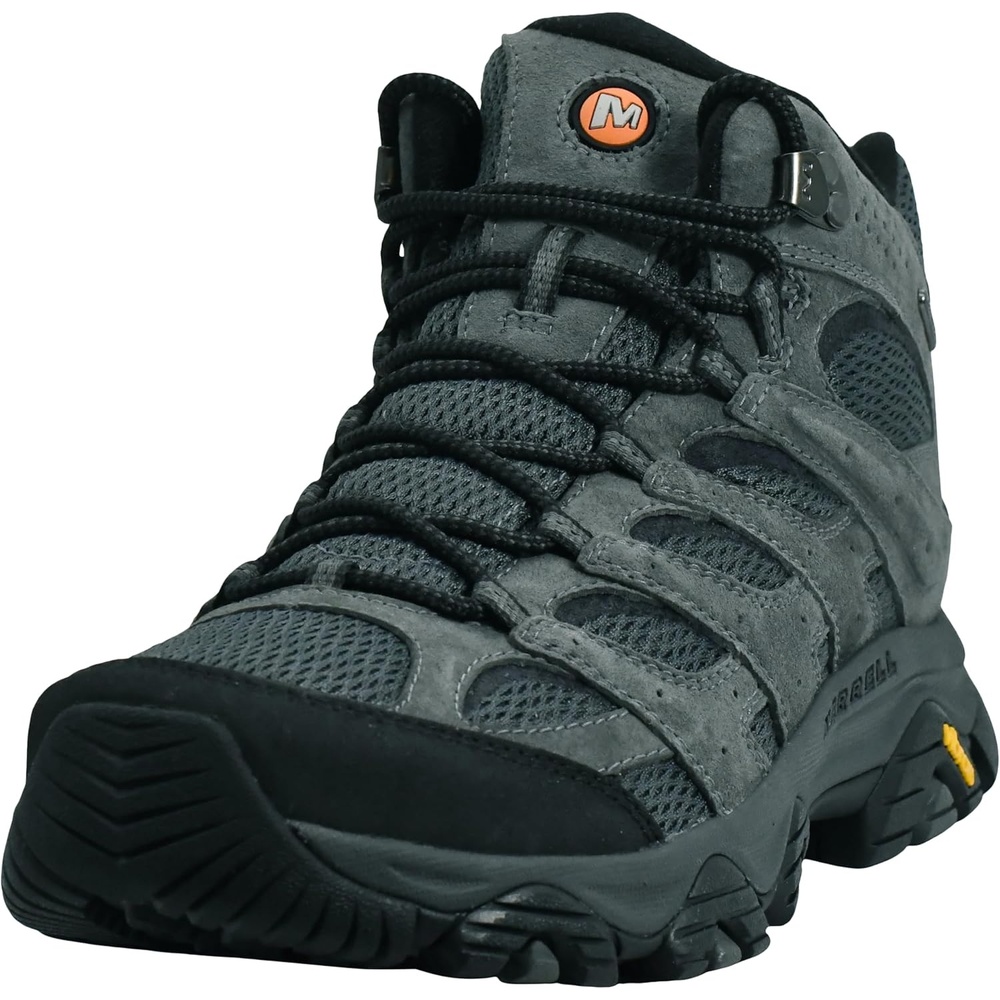 image:imageMerrell Mens Moab 3 Mid Waterproof Hiking BootsGranite